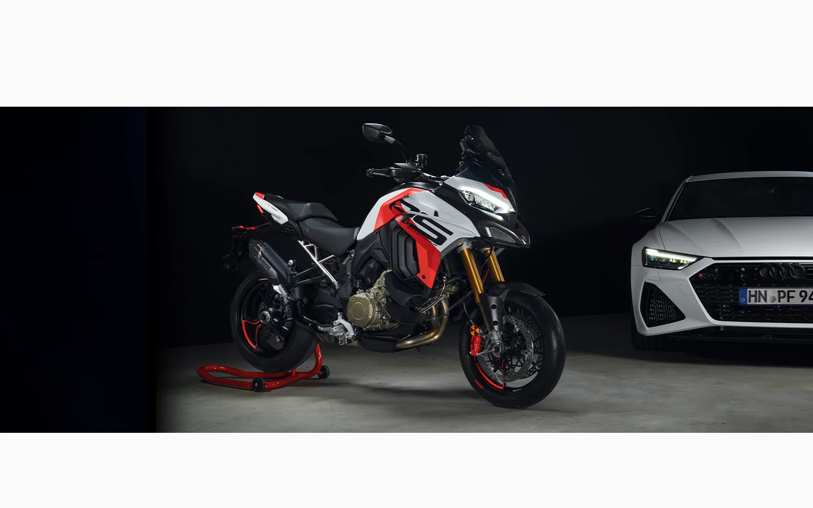 2025 Ducati Multistrada V4 RS - Iceberg White - Image 6