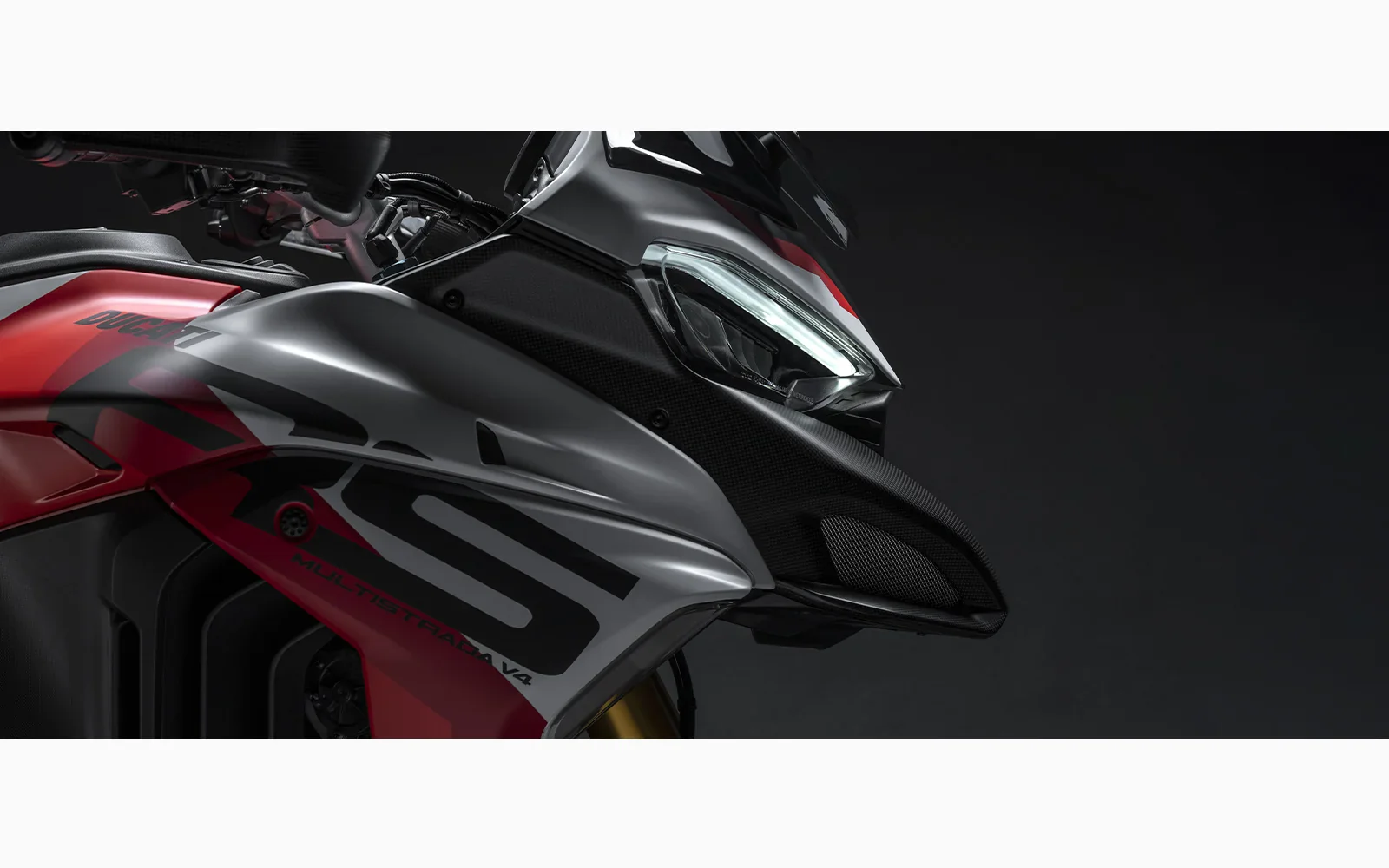 2025 Ducati Multistrada V4 RS - Iceberg White - Image 8