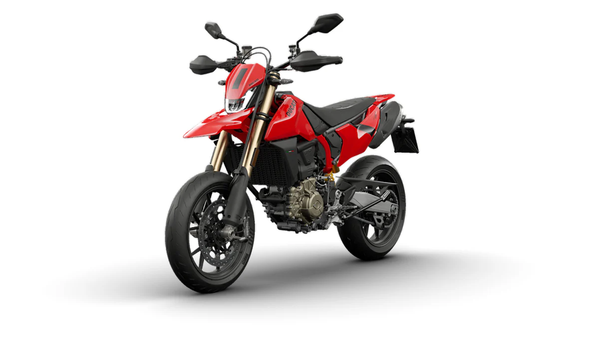 2025 Ducati Hypermotard 698 Mono - Red - Image 4