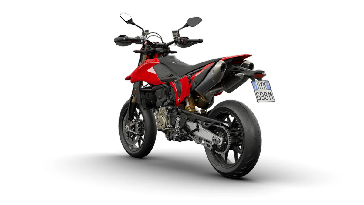 2025 Ducati Hypermotard 698 Mono - Red - Image 5