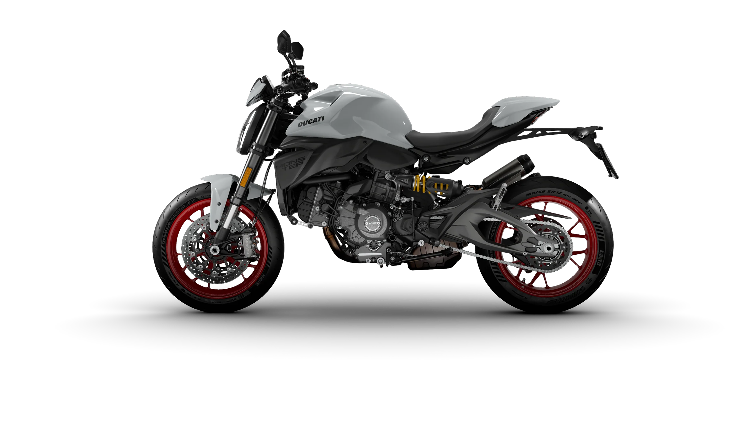 2026 Ducati Monster Plus - Iceberg White - Image 5