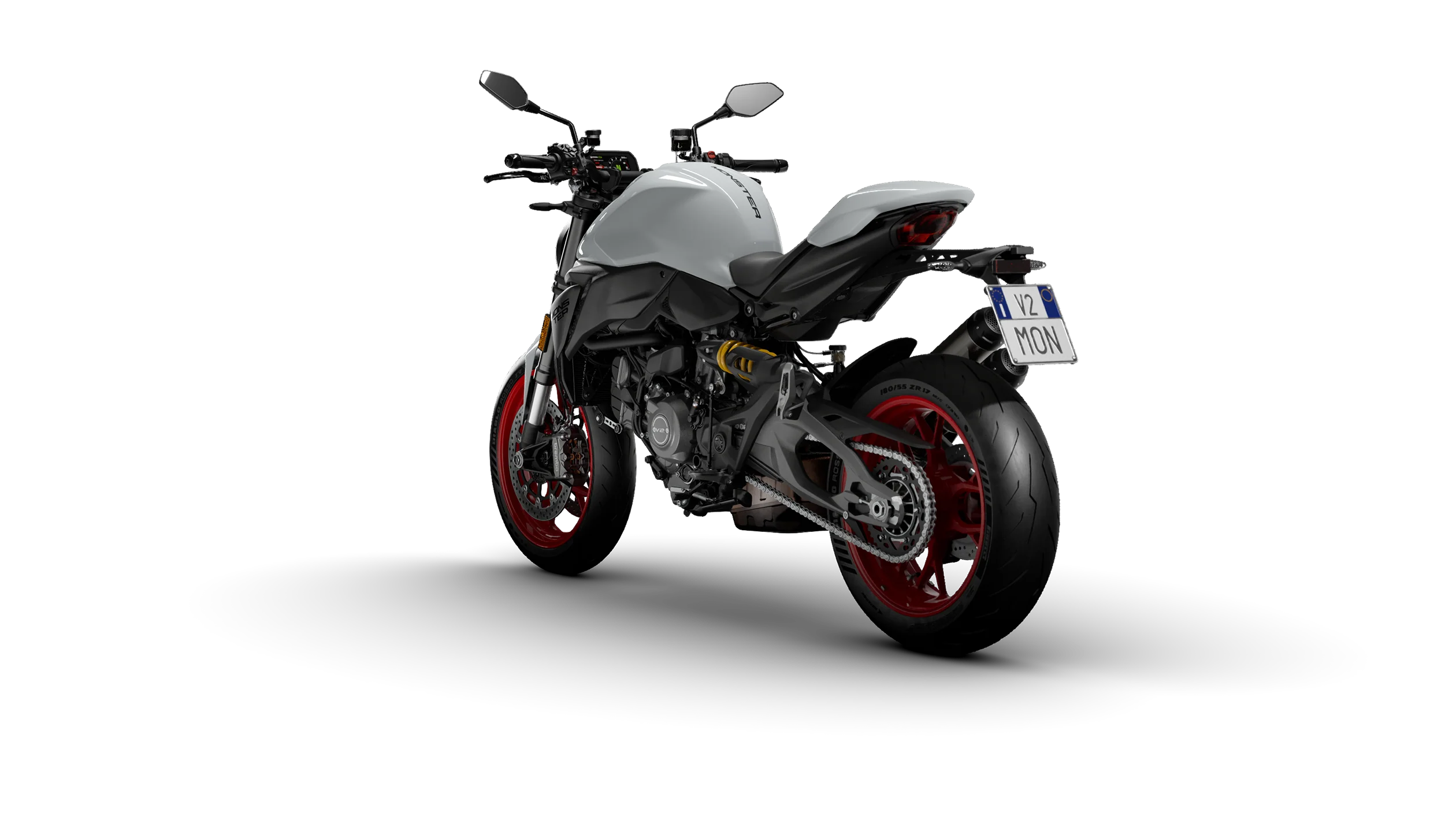 2026 Ducati Monster Plus - Iceberg White - Image 6