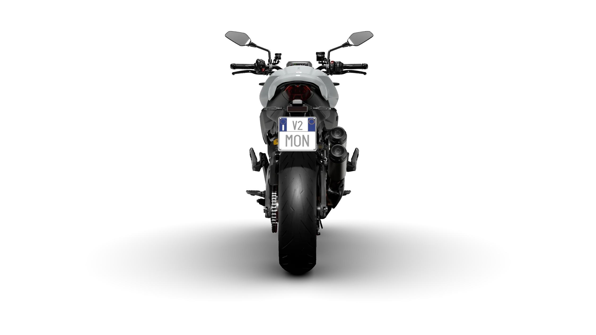 2026 Ducati Monster Plus - Iceberg White - Image 7