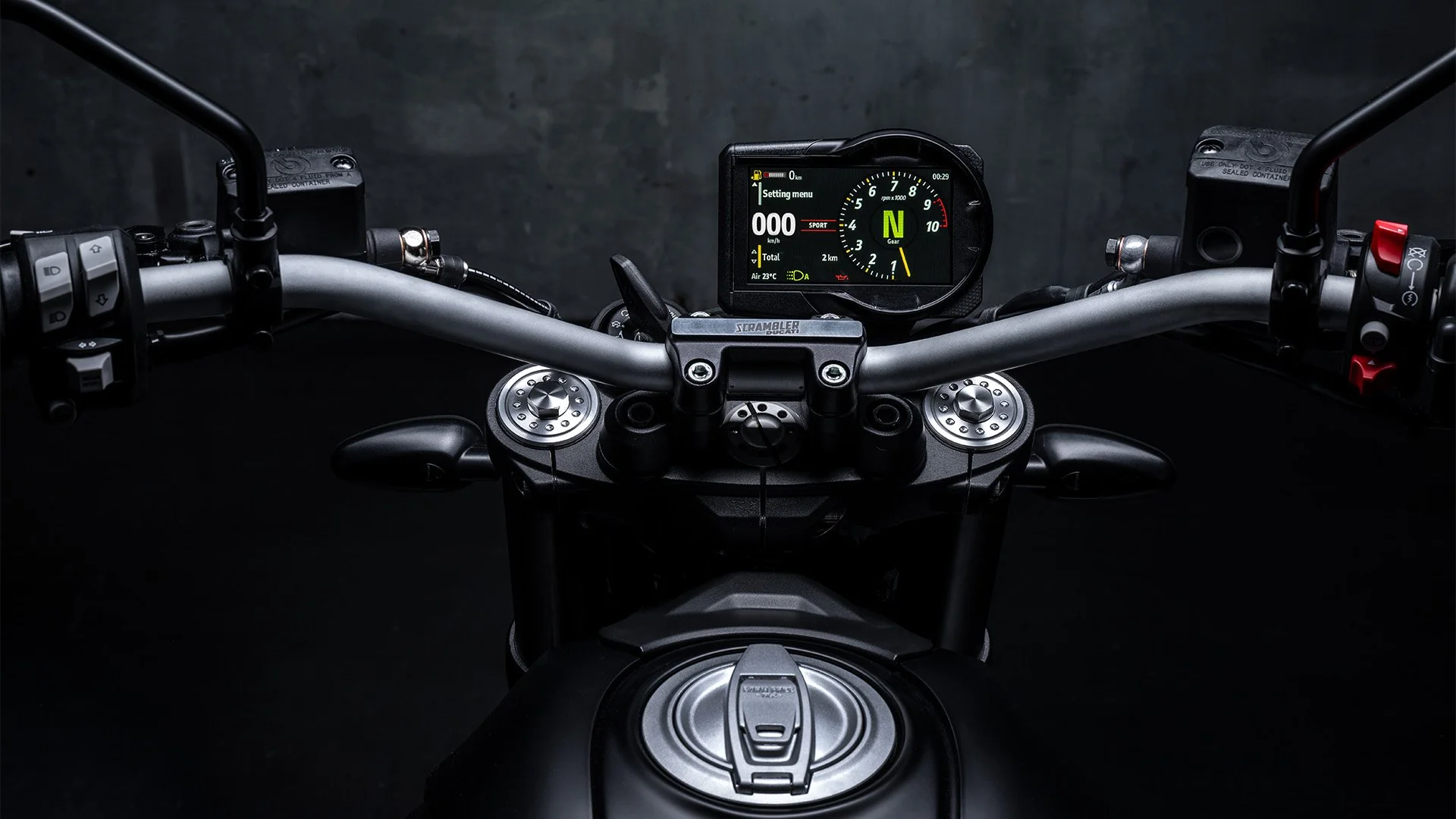 2026 Ducati Scrambler Icon Dark - Matte Black - Image 13