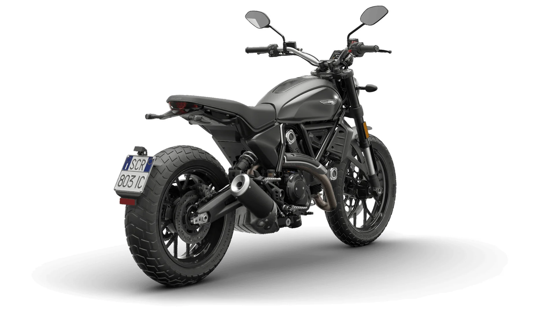 2026 Ducati Scrambler Icon Dark - Matte Black - Image 7