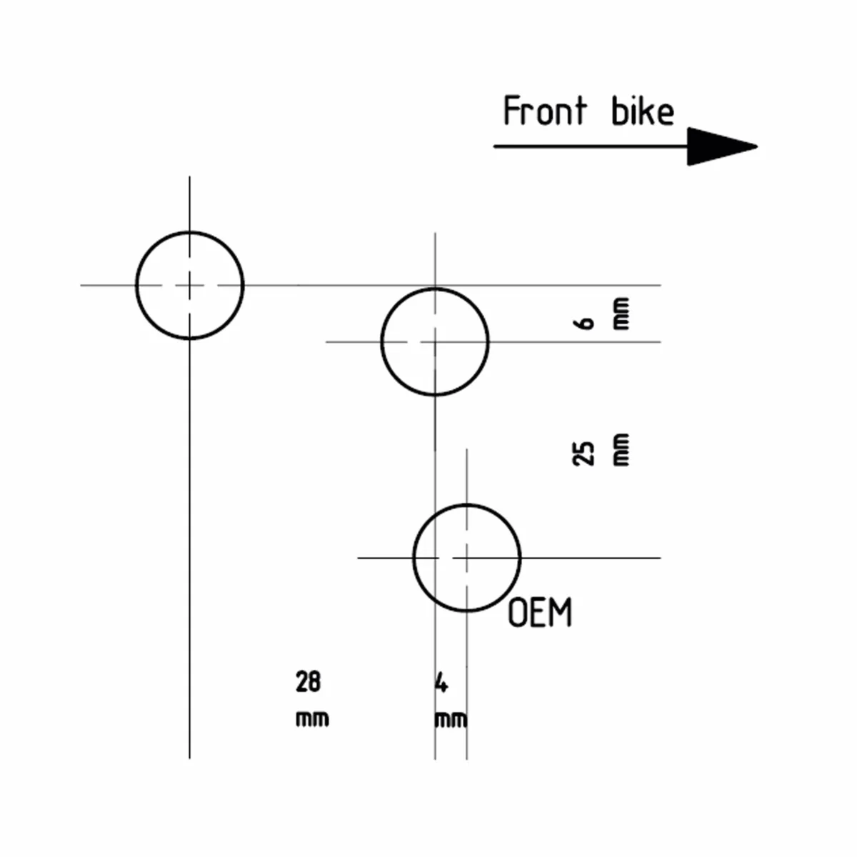 96282201AA - Adjustable rider footpegs - Streetfighter V2 - Image 2
