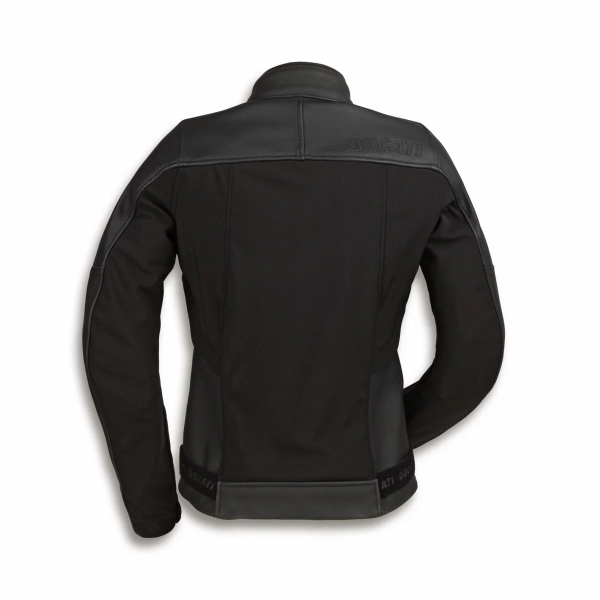 9810933 - Ducati Logo C1 2.0 Women's Leather-fabric jacket - Image 2
