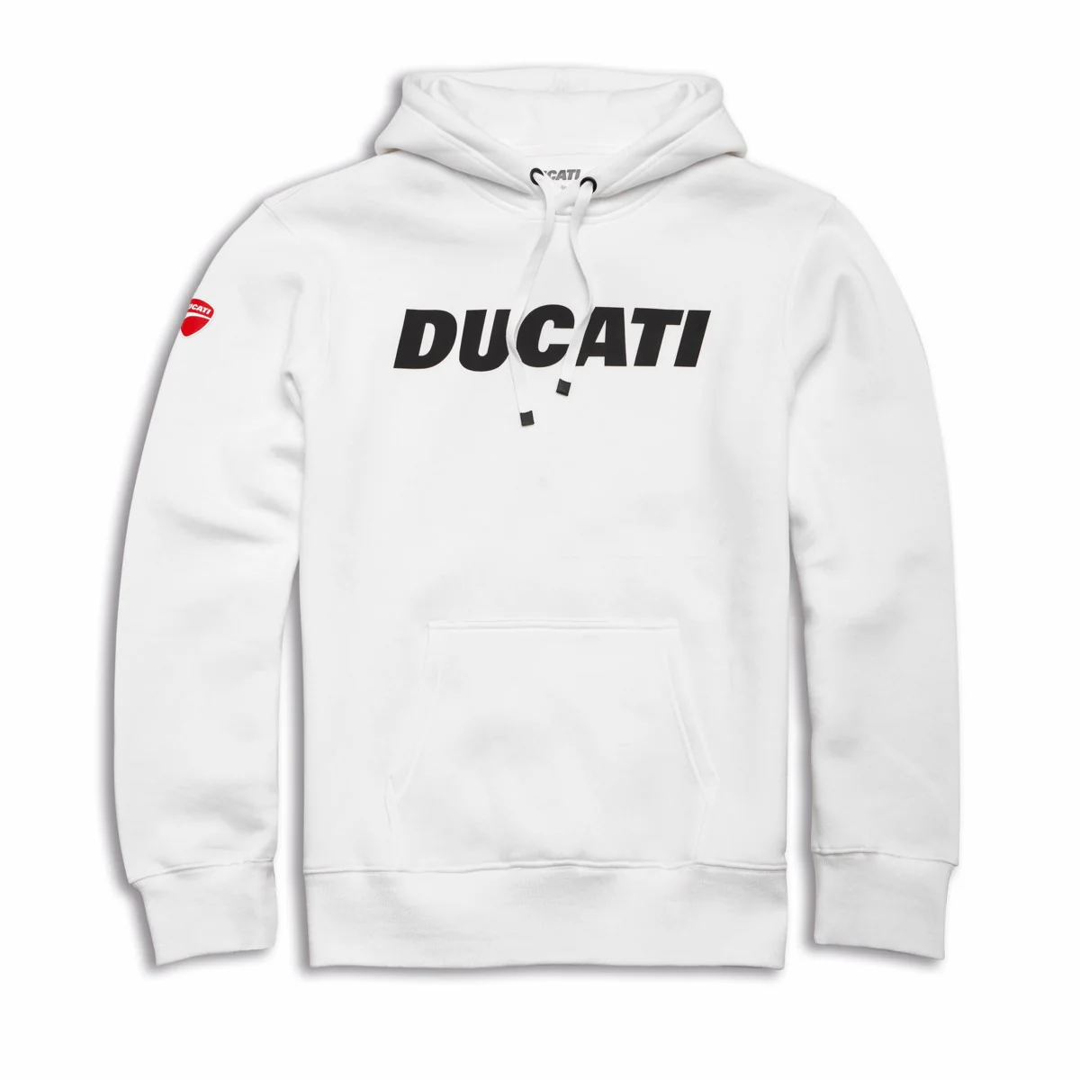 98780467 - Ducati Essential Hooded sweatshirt - WHITE