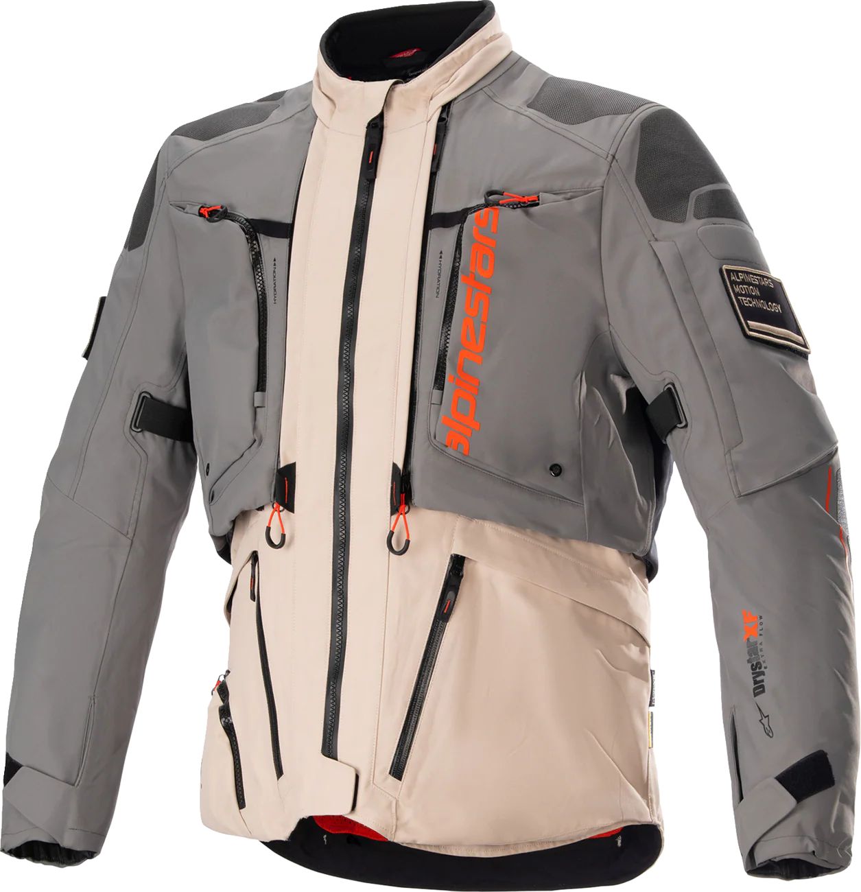 Alpinestars - AMT-10R Drystar® XF Jacket - Fur Gray/Pale Brown/Spicy Orange