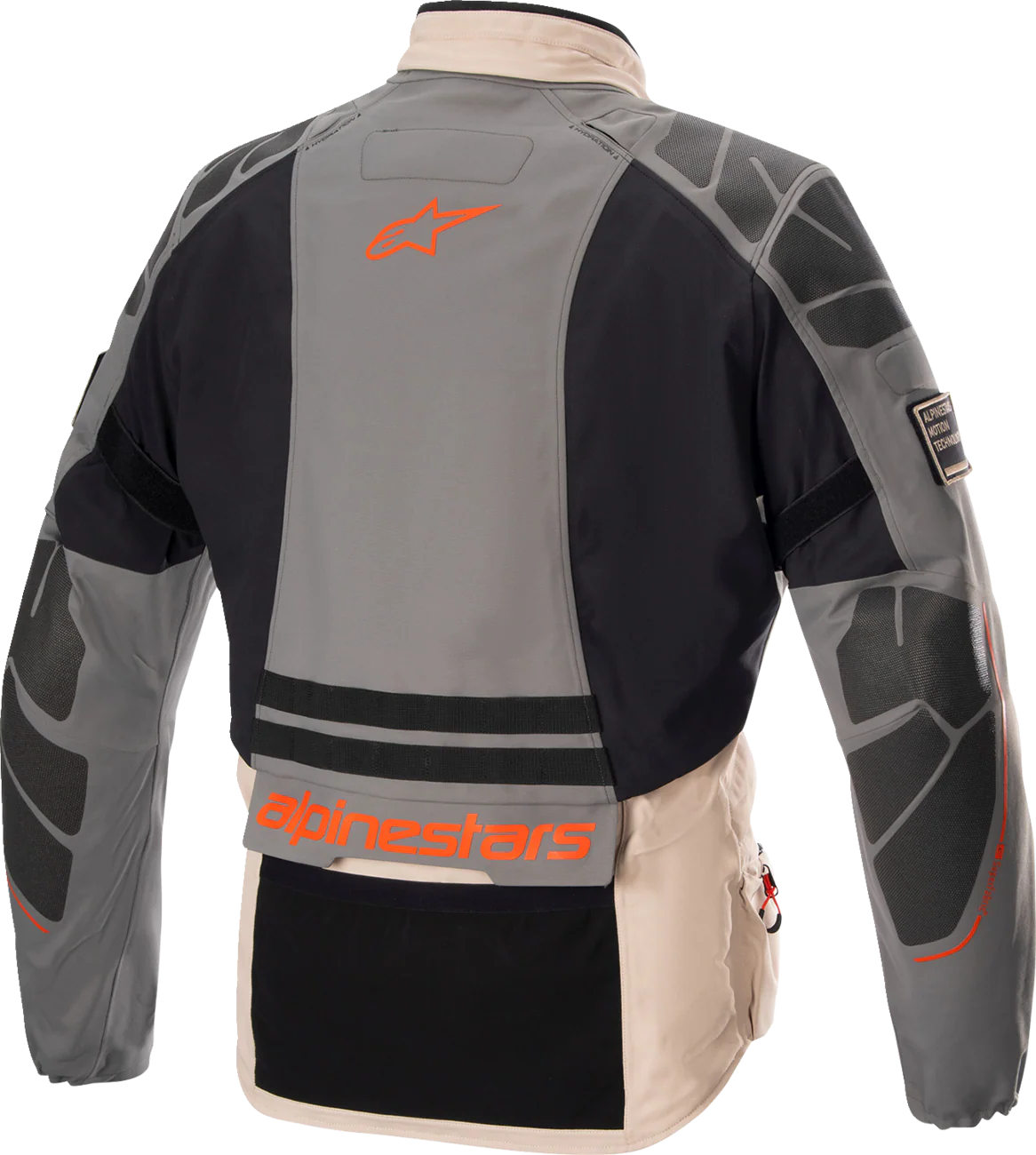 Alpinestars - AMT-10R Drystar® XF Jacket - Fur Gray/Pale Brown/Spicy Orange - Image 2