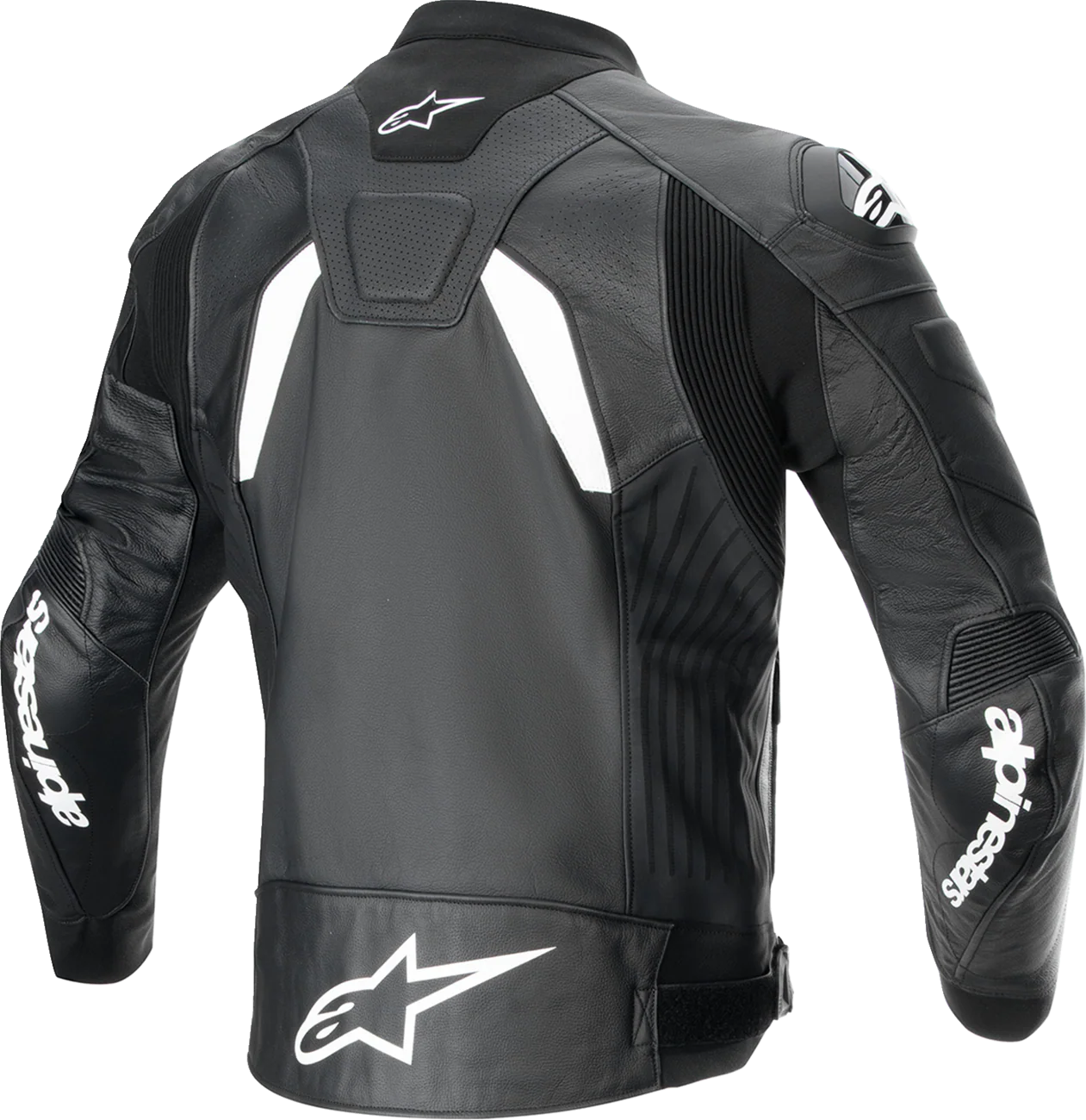 Alpinestars - GP Plus R v4 Airflow Leather Jacket - Black/White - Image 2