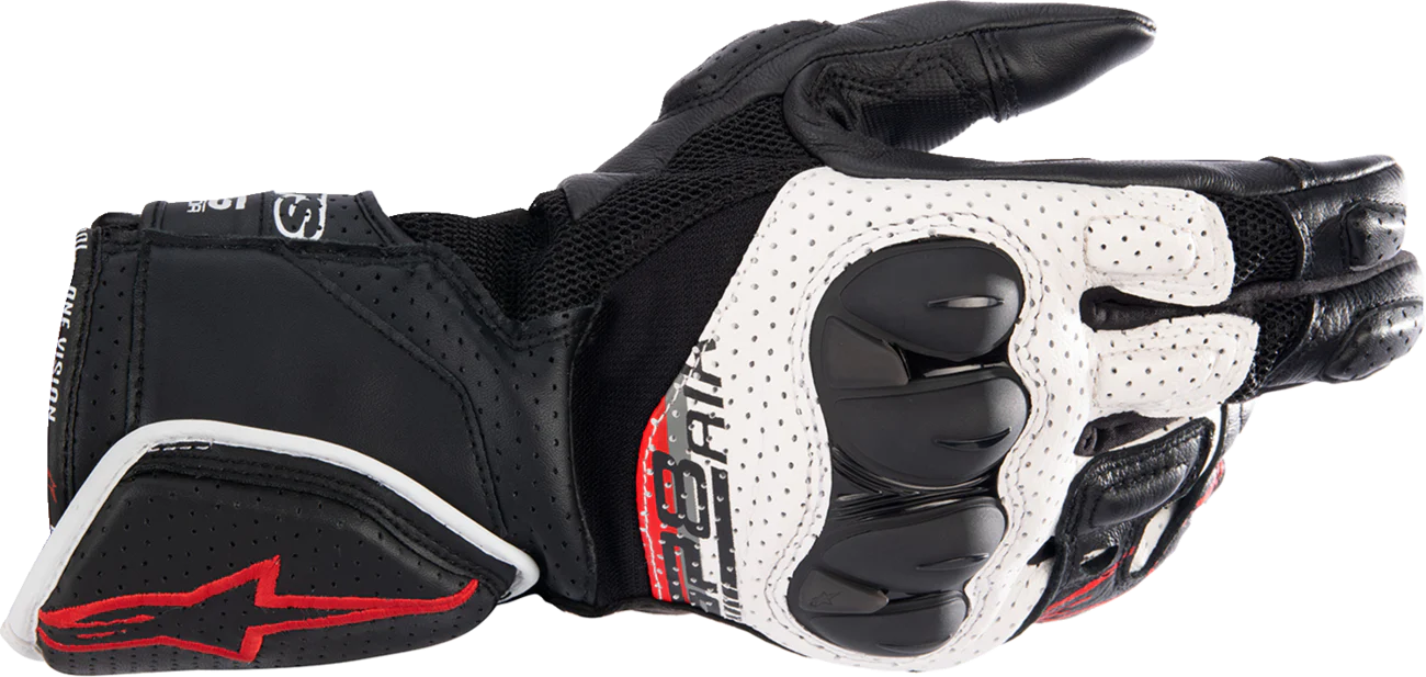 Alpinestars - SP-8 V3 Air Gloves - Black/White/Bright Red