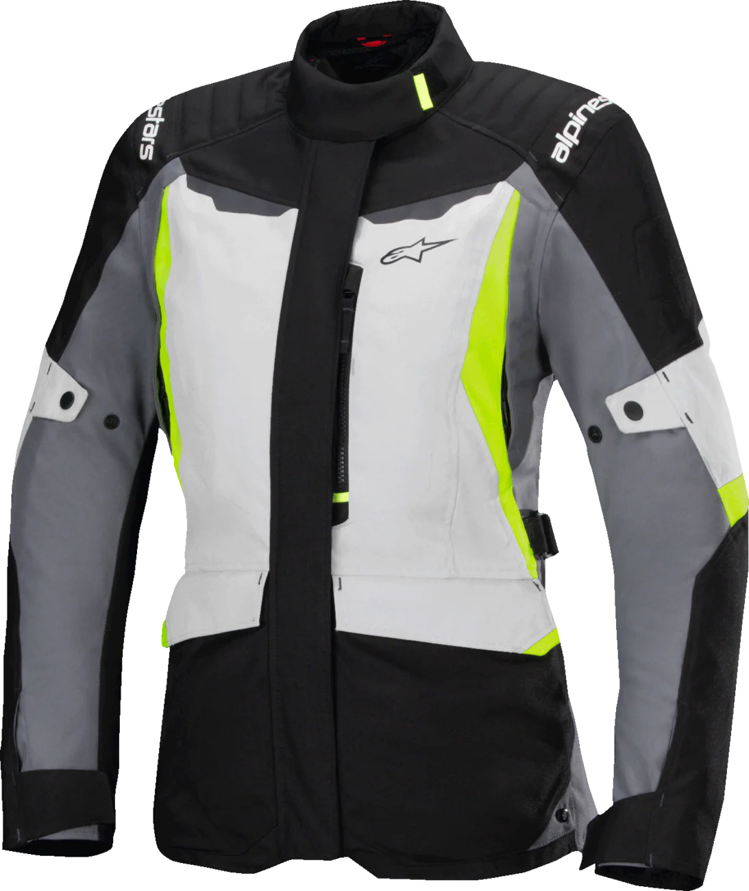 Alpinestars - Stella ST-1 Waterproof Jacket - Ice Gray/Black/Yellow Fluo