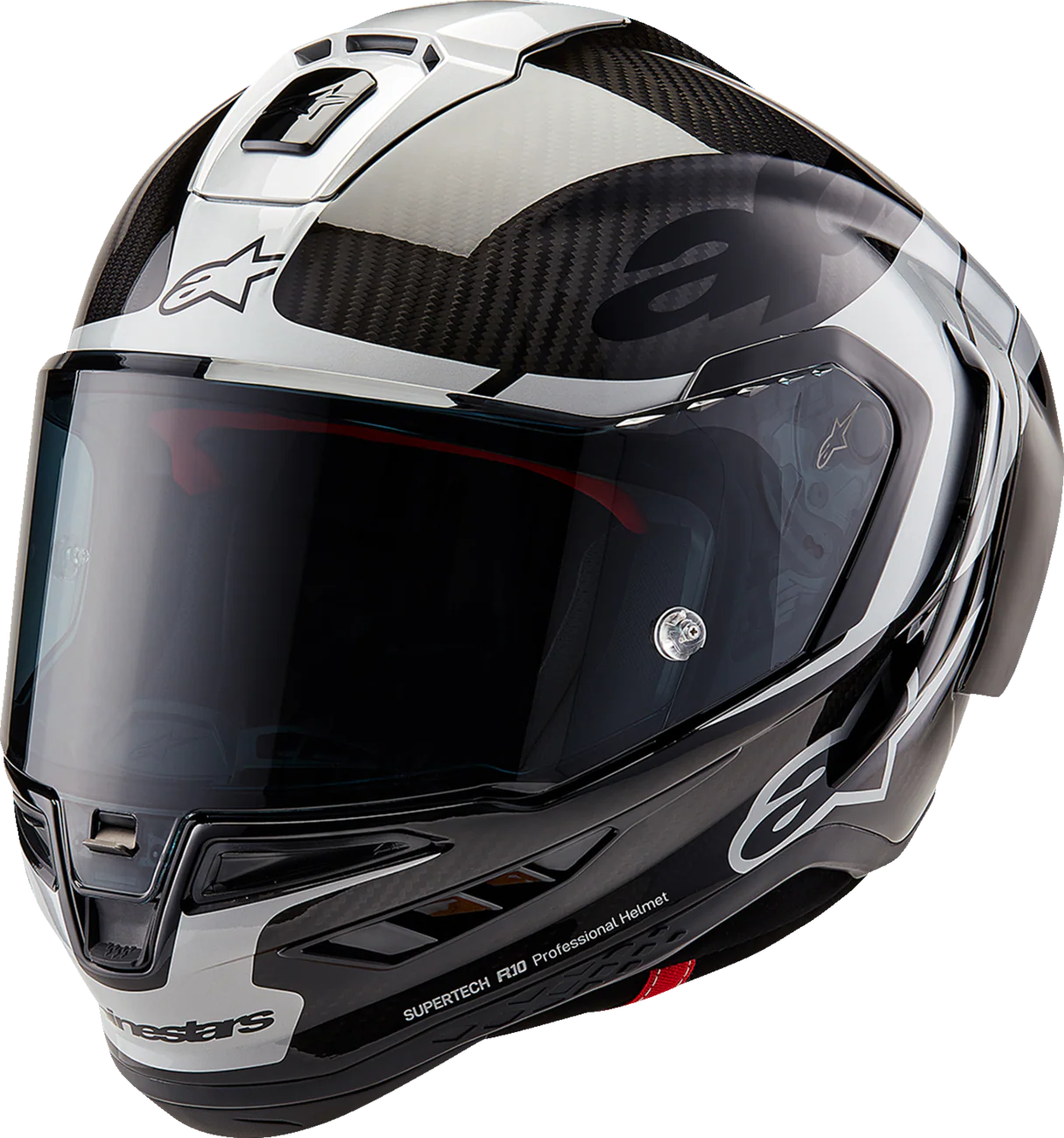 Alpinestars - Supertech R10 Helmet - Element - Carbon/Silver/Black
