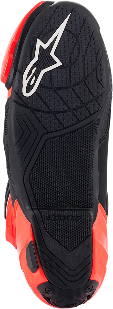 Alpinestars - Supertech V Boots - Black/Fluo Red/White - Image 3