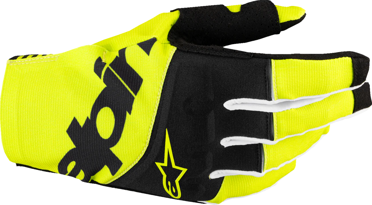 Alpinestars - Techstar MX Gloves - Black/Fluo Yellow