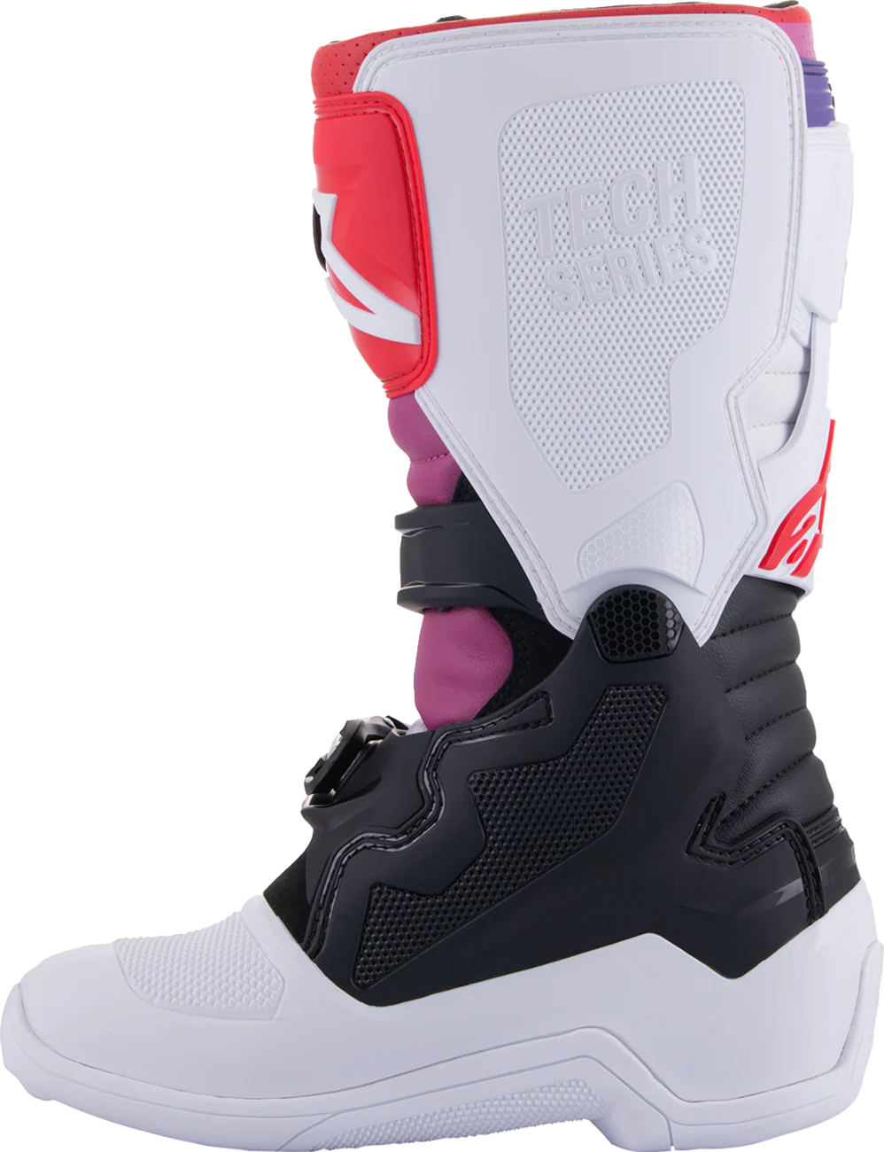 Alpinestars - Youth Tech 7S Boots - White/Black/Rainbow - Image 7