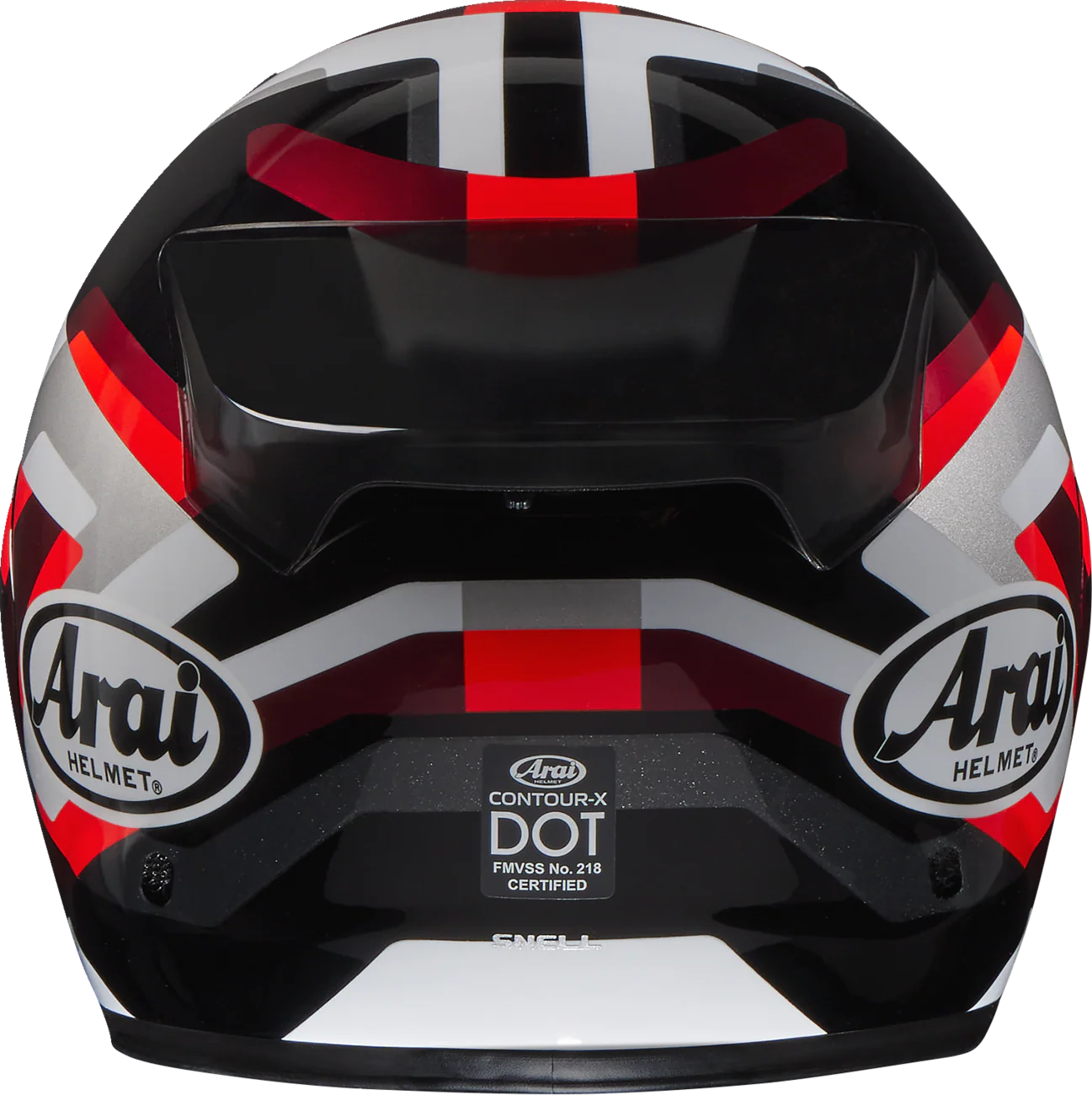 Arai Helmets - Contour-X Helmet - Snake - Red - Image 6