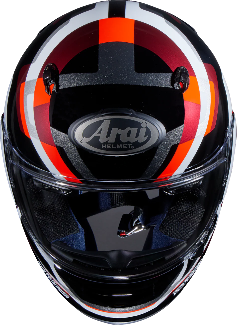Arai Helmets - Contour-X Helmet - Snake - Red - Image 9