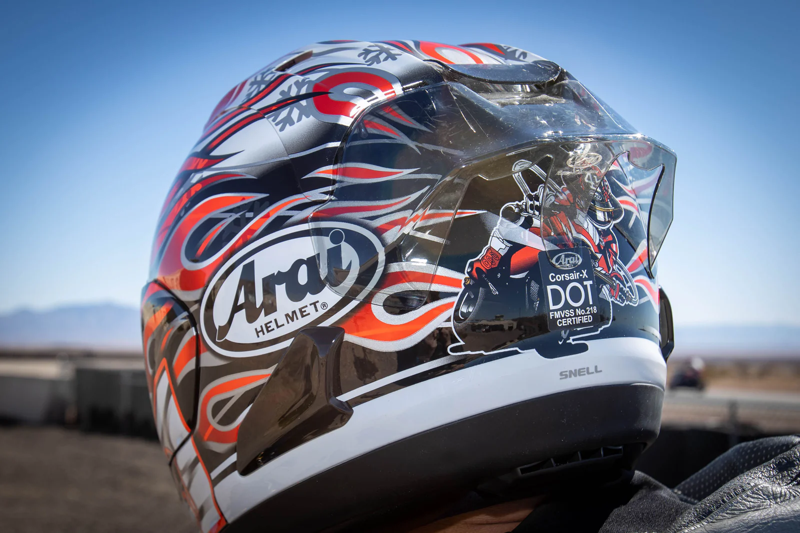 Arai Helmets - Corsair-X Helmet - Haga GP - Image 5