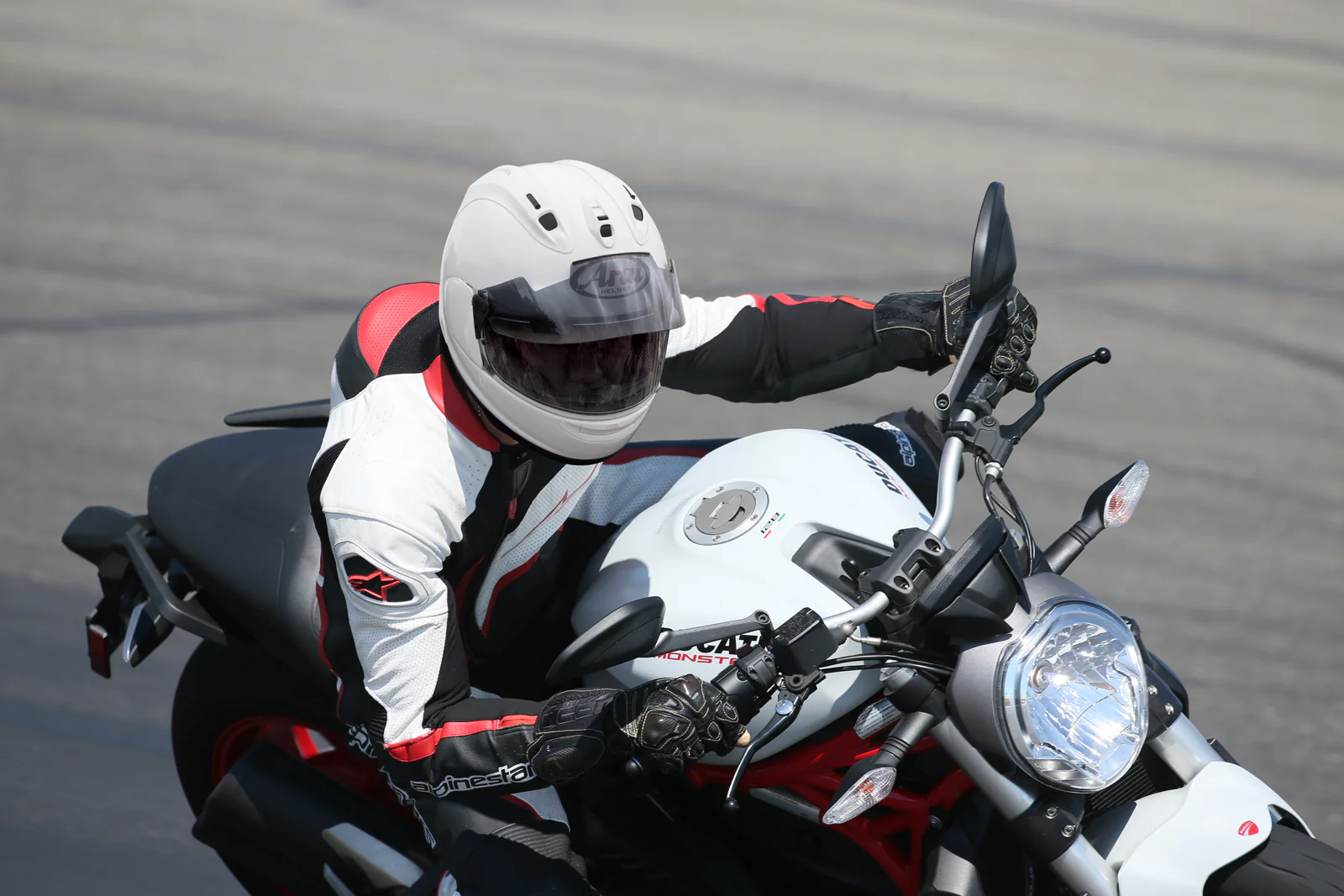 Arai Helmets - Corsair-X Helmet - White - Image 6