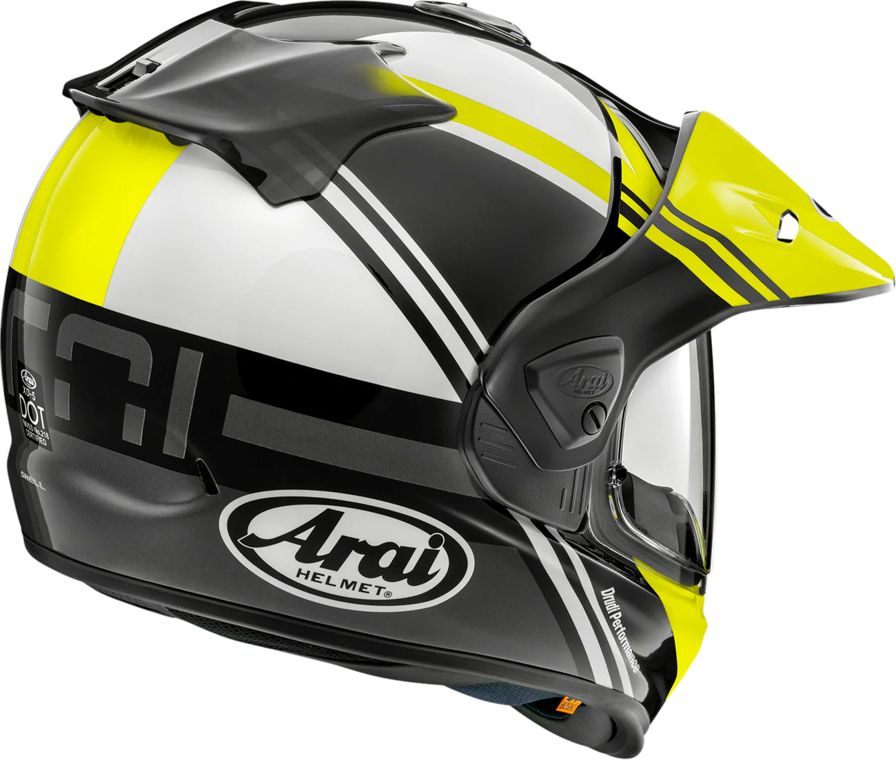 Arai Helmets - XD-5 Helmet - Cosmic - Fluorescent Yellow - Image 2