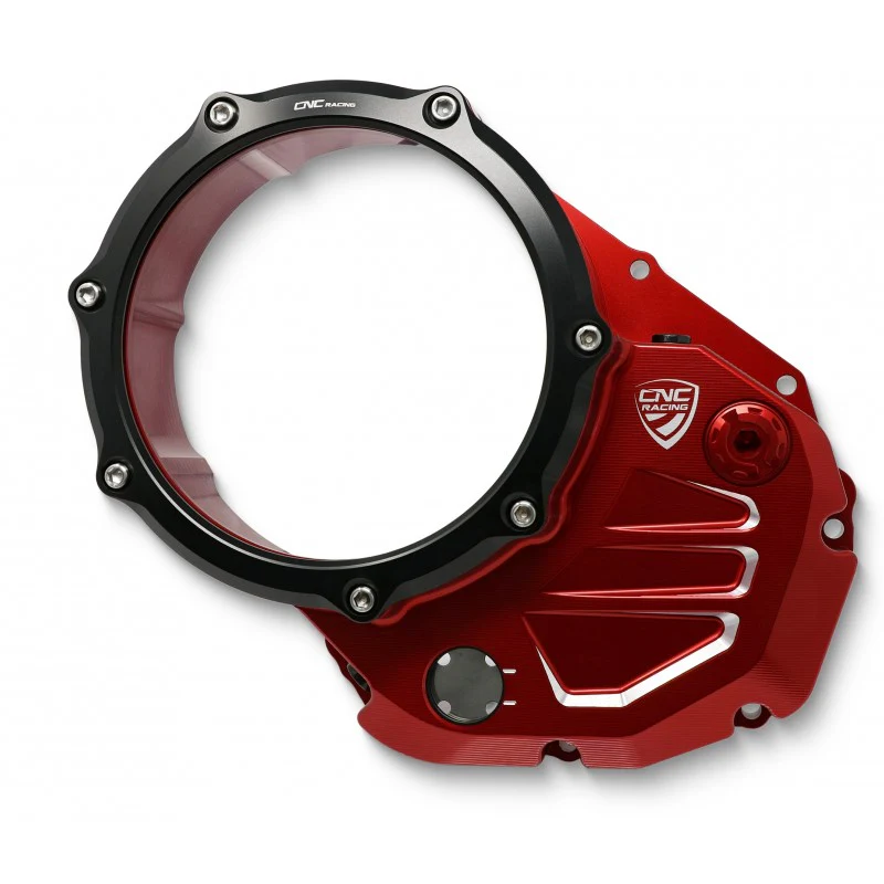 CA503 - CNC Racing Clear Wet Clutch Cover for the Ducati Hypermotard 821 (2015) / 939 / 950, Multistrada 950, Supersport /S, Monster 821, Scrambler 1100 - Image 11