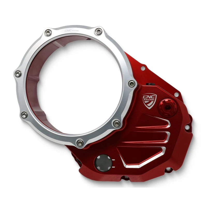 CA503 - CNC Racing Clear Wet Clutch Cover for the Ducati Hypermotard 821 (2015) / 939 / 950, Multistrada 950, Supersport /S, Monster 821, Scrambler 1100 - Image 14