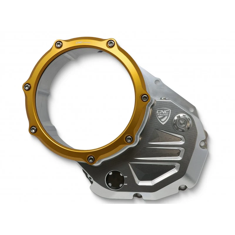 CA503 - CNC Racing Clear Wet Clutch Cover for the Ducati Hypermotard 821 (2015) / 939 / 950, Multistrada 950, Supersport /S, Monster 821, Scrambler 1100 - Image 16