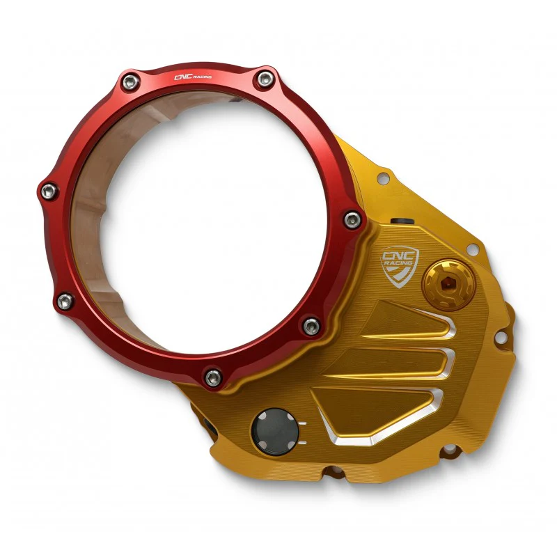 CA504 - CNC Racing Clear Wet Clutch Cover for the Ducati Monster 937 and Multistrada V2 - Image 9