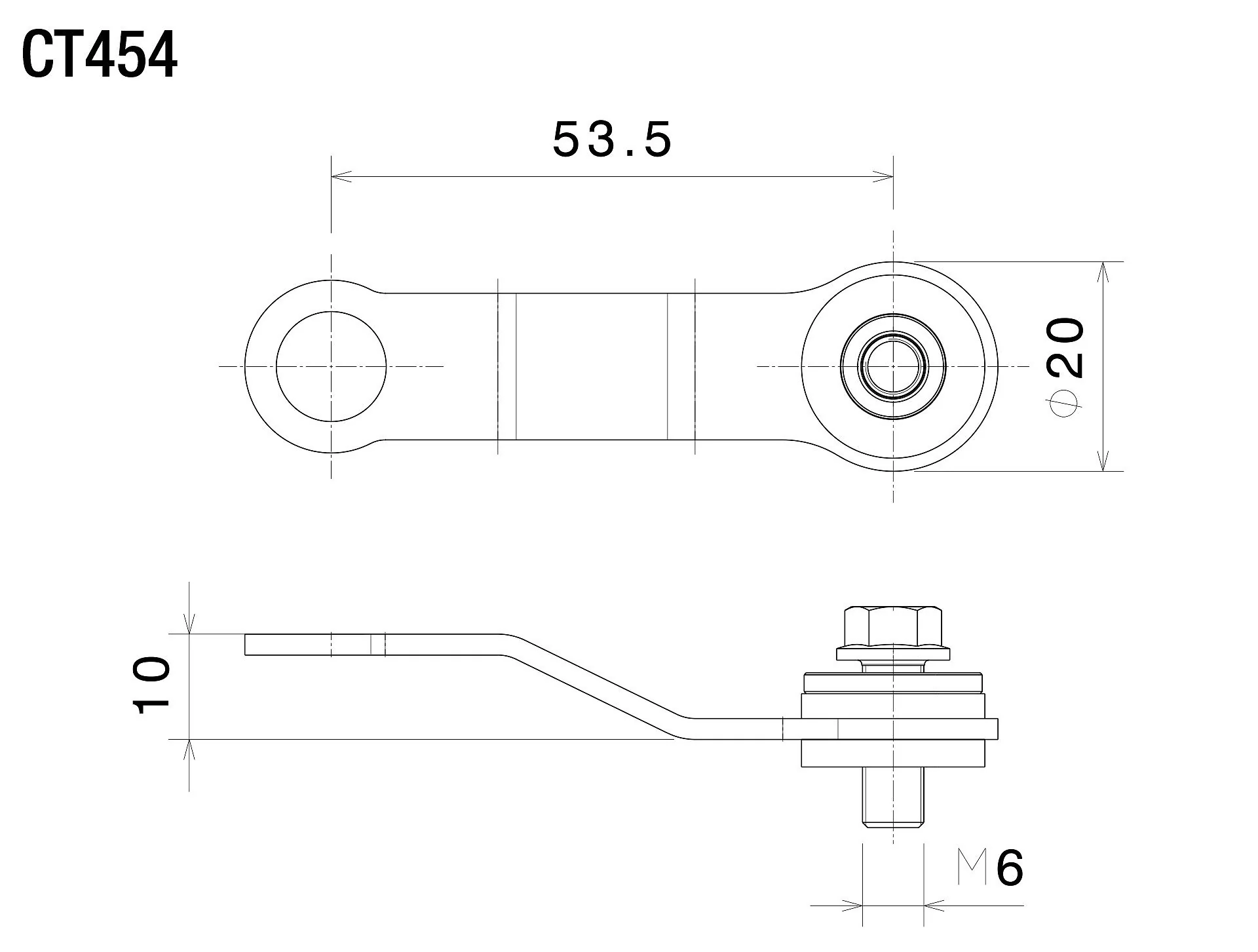 CT454 - RIZOMA - Fluid Reservoir Mounting Bracket - Image 2