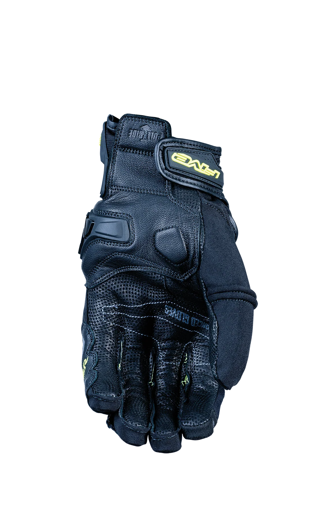 FIVE GLOVES - X-RIDER WP 2021 - BLACK/FLUO YELLOW - Image 2