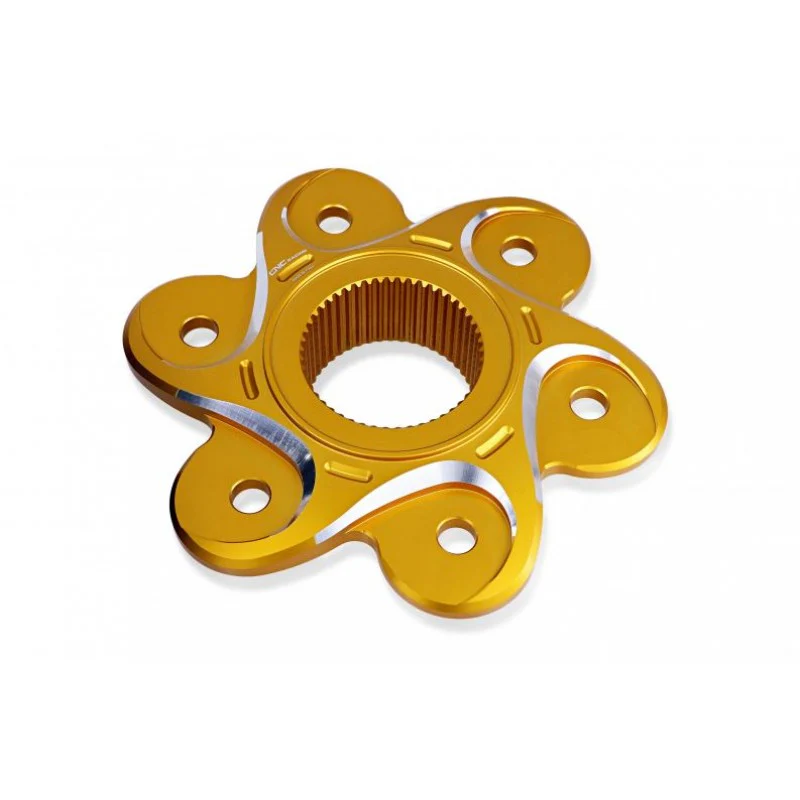 FL504 - CNC Racing BI-COLOR 6 Hole Rear Sprocket Flange for Ducati - Image 2