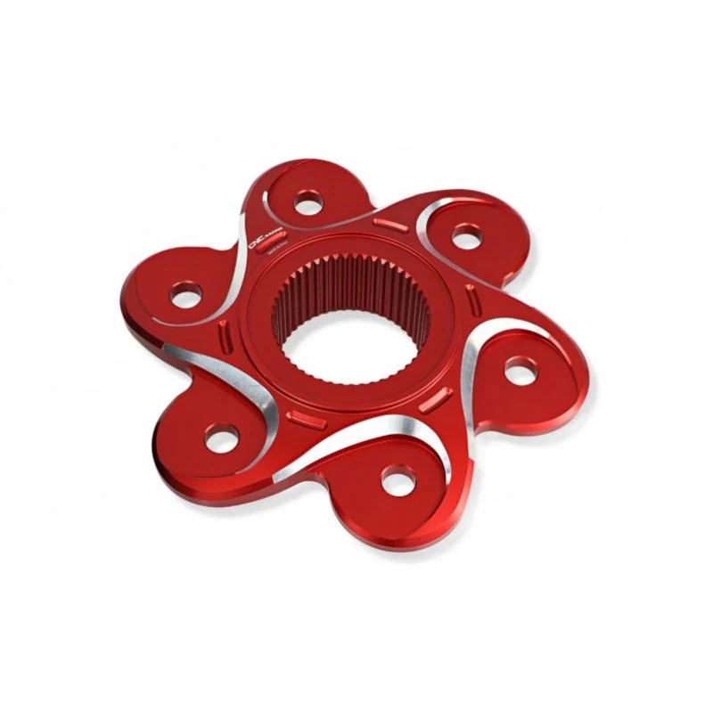 FL504 - CNC Racing BI-COLOR 6 Hole Rear Sprocket Flange for Ducati - Image 3