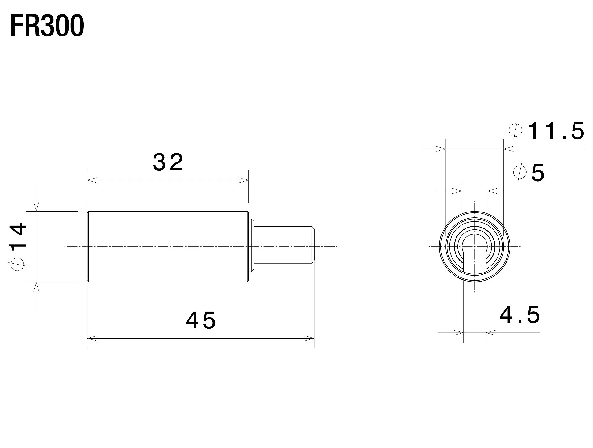 FR300 - RIZOMA - Spacer For Turn Signals - Image 2
