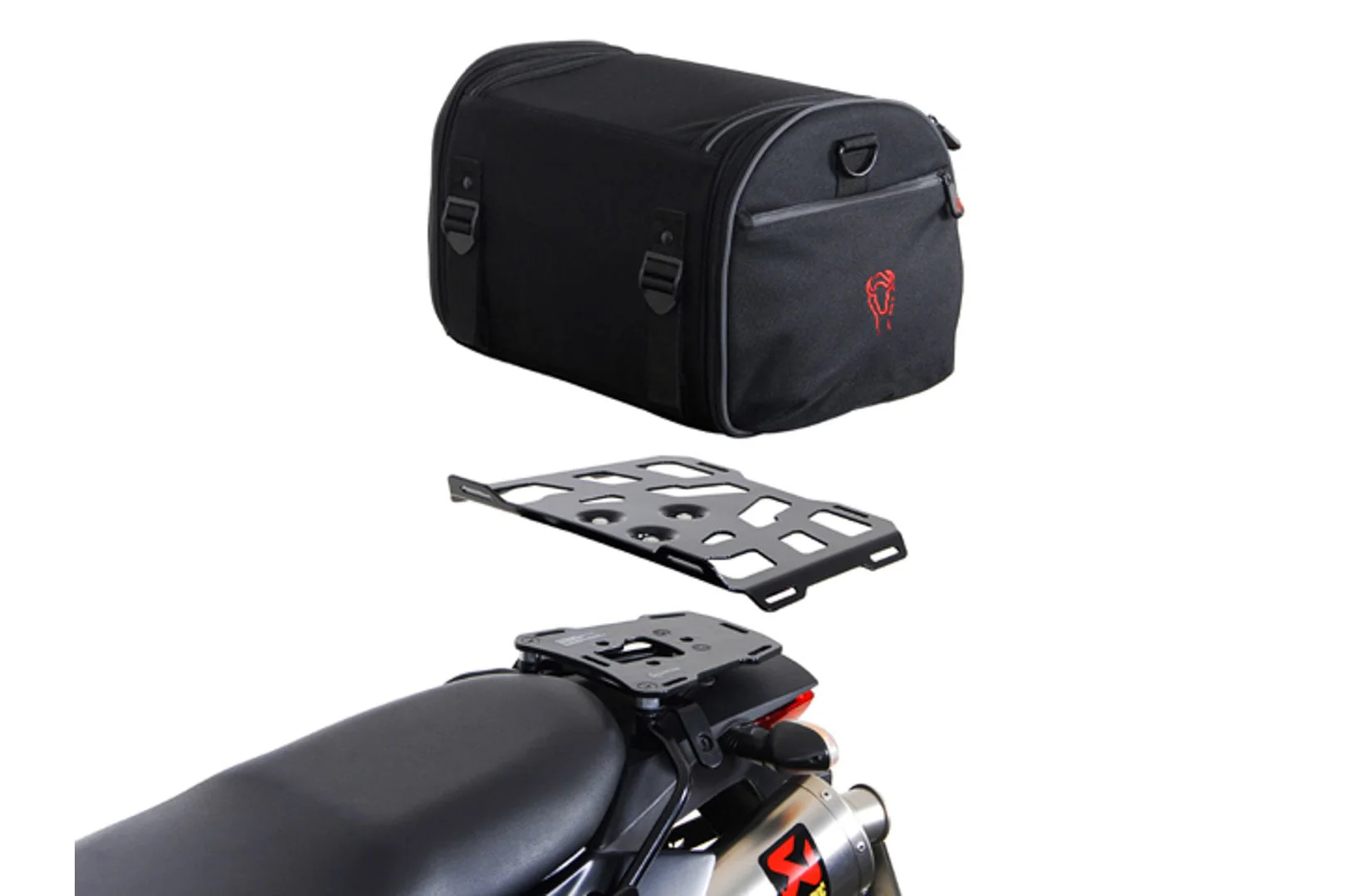 GPT.00.152.43001/B - SW-MOTECH - Luggage rack extension for ALU-RACK - 43x27 cm Aluminum QUICK-LOCK  - BLACK - Image 5