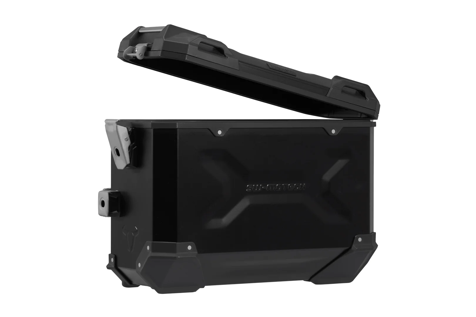 KFT.22.995.70100/B - SW-MOTECH - TRAX ADV aluminum case system US model -  45/37L Ducati DesertX (22-) / Rally (23-) - BLACK - Image 4