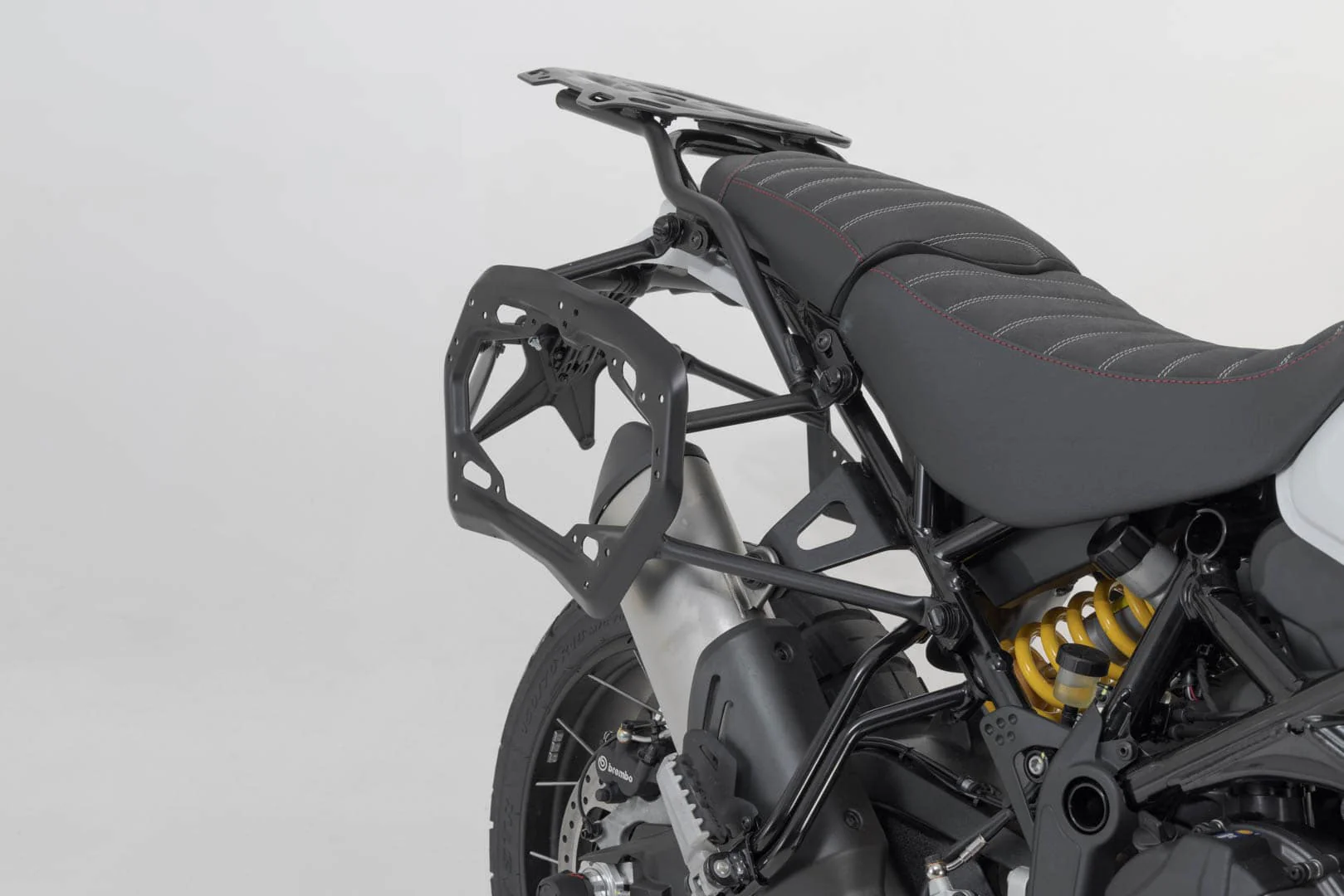 KFT.22.995.70100/S - SW-MOTECH - TRAX ADV aluminum case system US model -  45/37L Ducati DesertX (22-)/ Rally (23-) - SILVER - Image 3