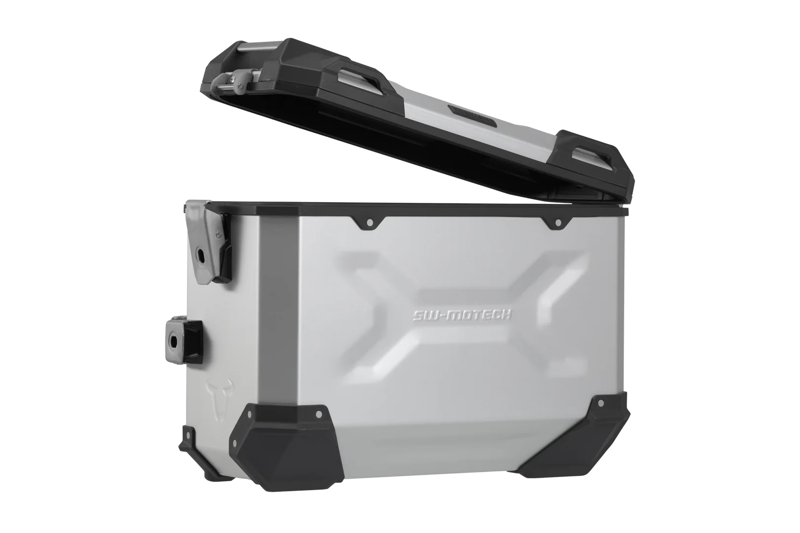 KFT.22.995.70100/S - SW-MOTECH - TRAX ADV aluminum case system US model -  45/37L Ducati DesertX (22-)/ Rally (23-) - SILVER - Image 4