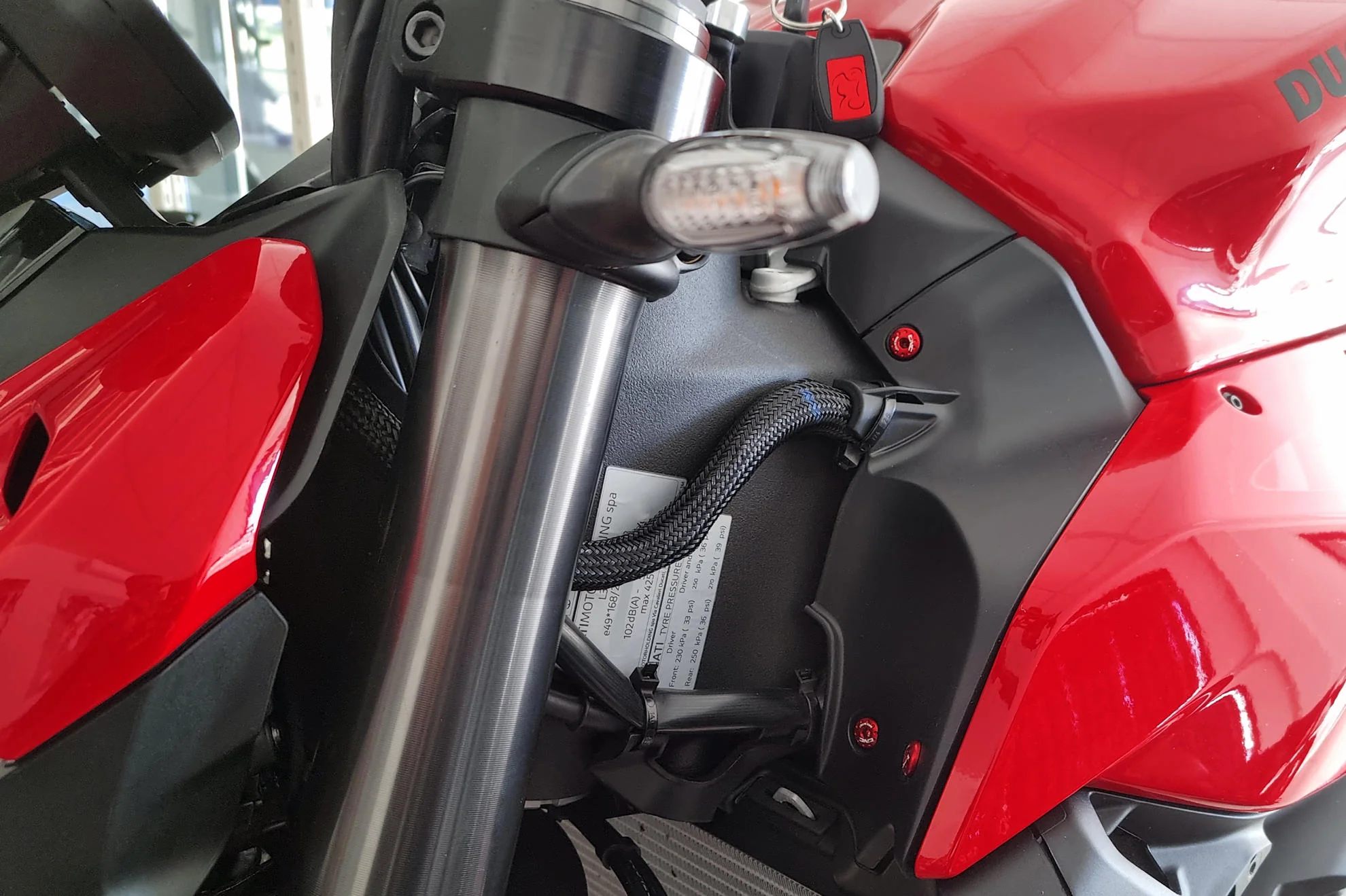 KV476 - CNC Racing - Steering Head Cover Bolt Kit - Streetfighter V2 - Image 5