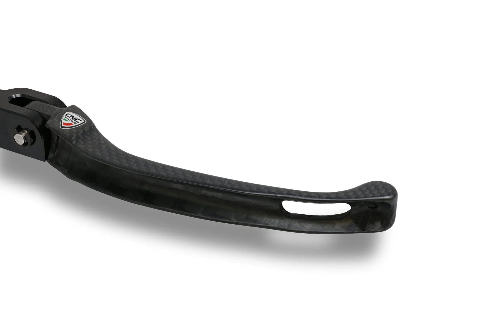 LBR04K - CNC Racing Carbon Fiber / Billet RACE Folding Adjustable Brake Lever for Ducati / MV Agusta F4 RR/RC - 190mm - Image 2