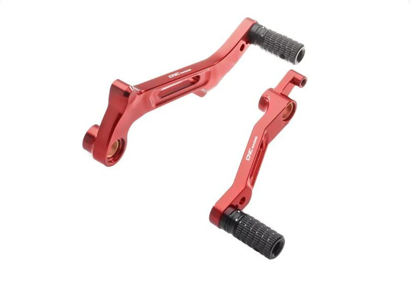 PE245 - CNC Racing 'Easy Foot Lever Kit for 2015+ Multistrada 1200/950 with Solid Toe Pegs - Image 4