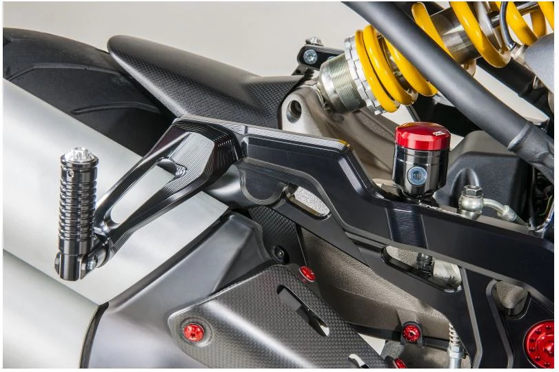PE441B - CNC Racing TOURING Adjustable Rearsets for Ducati Monster 1200 and 821 - Image 4