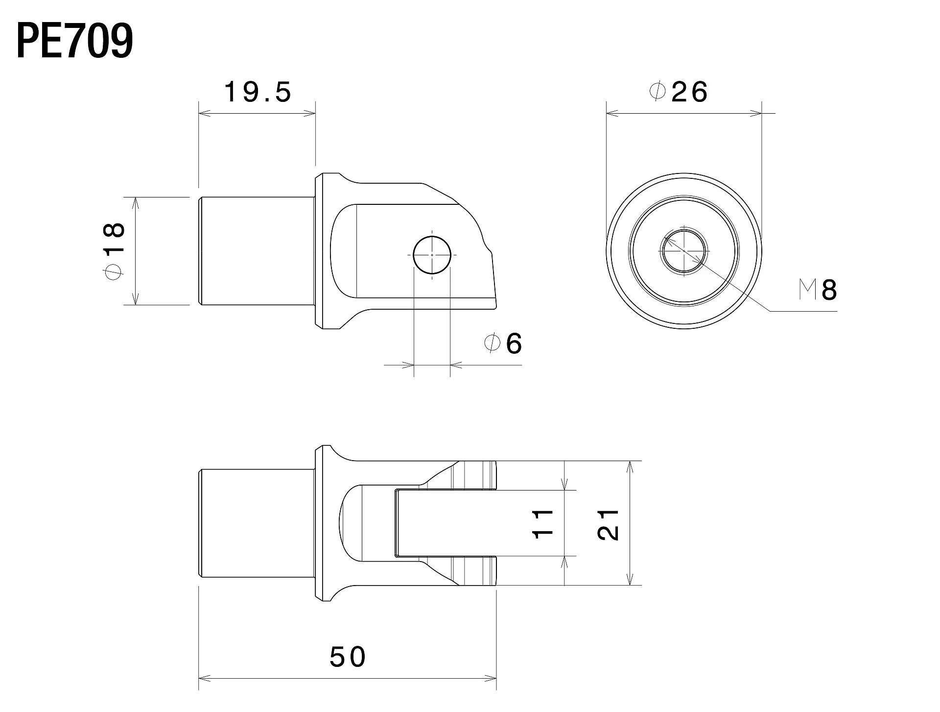 PE709 - RIZOMA - Peg Mounting Kit - Image 2