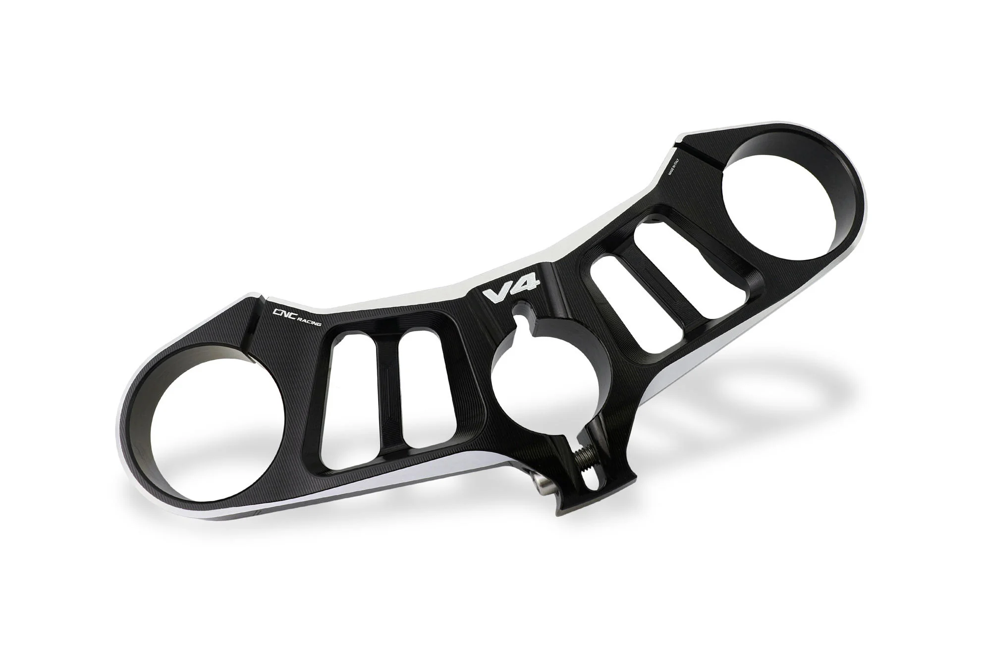 PST15 - CNC Racing BI-COLOR Upper Triple Clamp Kit for Ducati Panigale V4 / S / R / Speciale (18-24) - Image 4