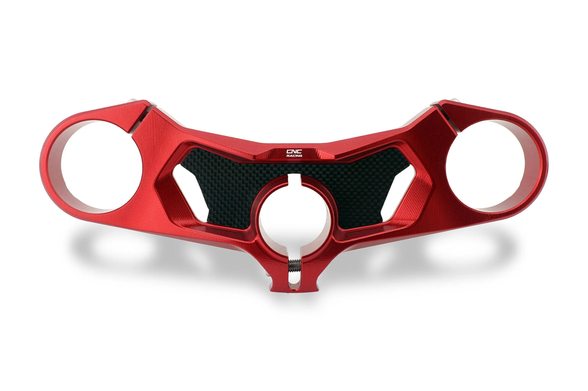 PST17 - CNC Racing Carbon Fiber Inlay Upper Triple Clamp Kit for Ducati Panigale V4 / S / R / Speciale - Image 4