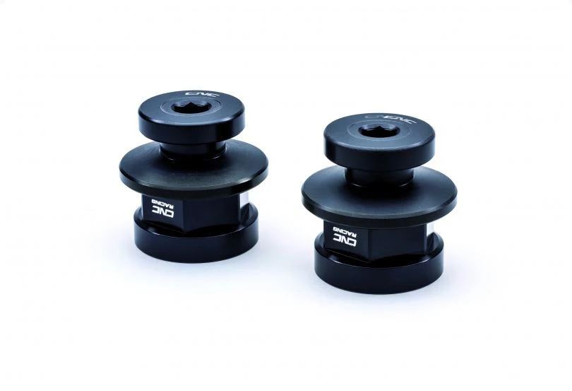 SC200 - CNC Racing Rear Wheel Axle Nut set with Rear Stand Support for Ducati Scrambler, Monster 937/797/795/696/695/400, and ST3