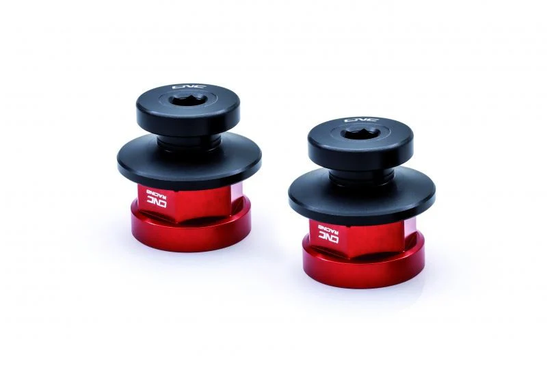 SC200 - CNC Racing Rear Wheel Axle Nut set with Rear Stand Support for Ducati Scrambler, Monster 937/797/795/696/695/400, and ST3 - Image 3