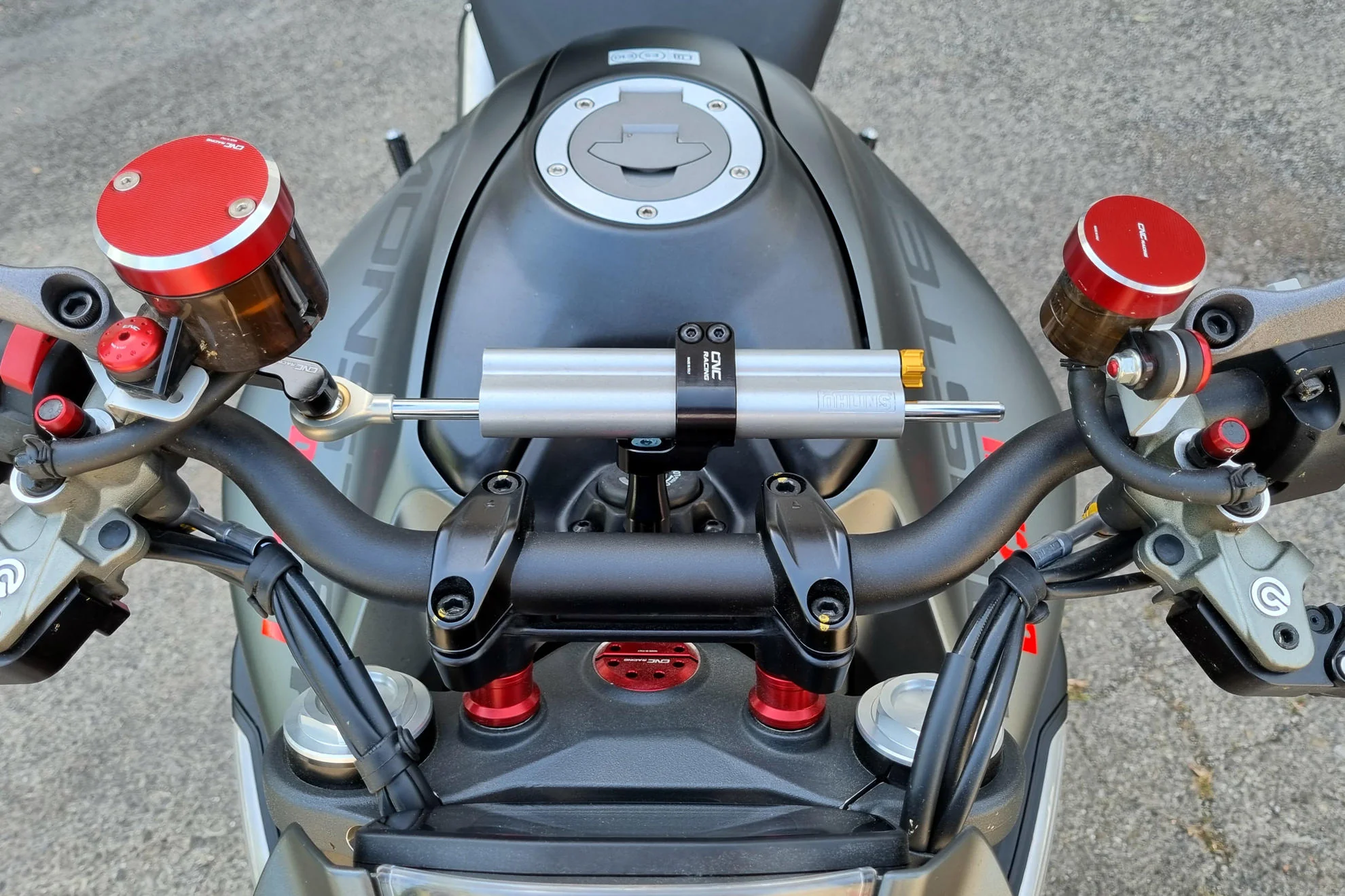 SD110 - CNC Racing - Steering Damper Mount kit - Monster 937 - Image 5