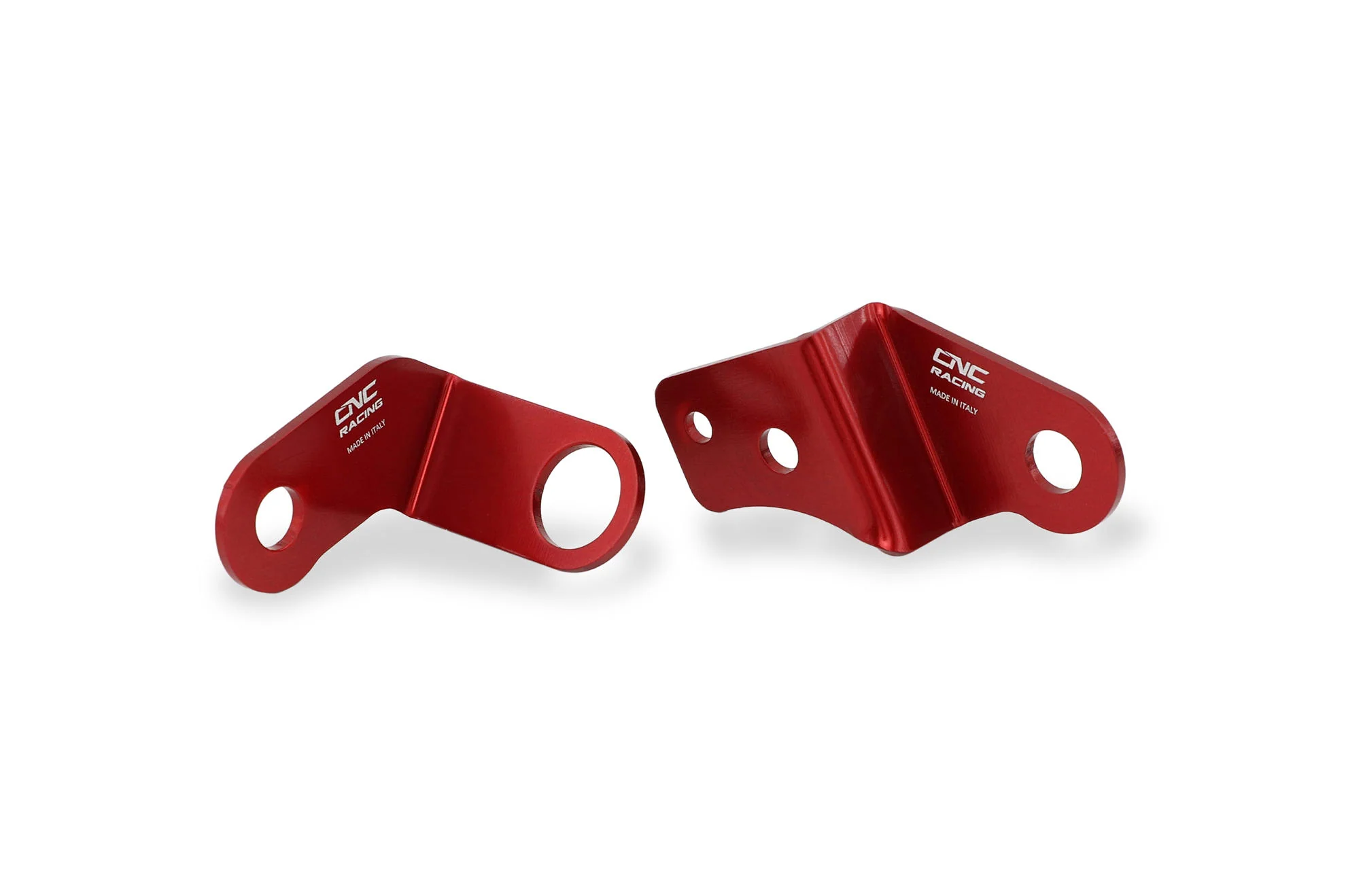 SEA19 - CNC Racing Aluminum Front Reservoir Brackets for Ducati Hypermotard 698 Mono - Image 4